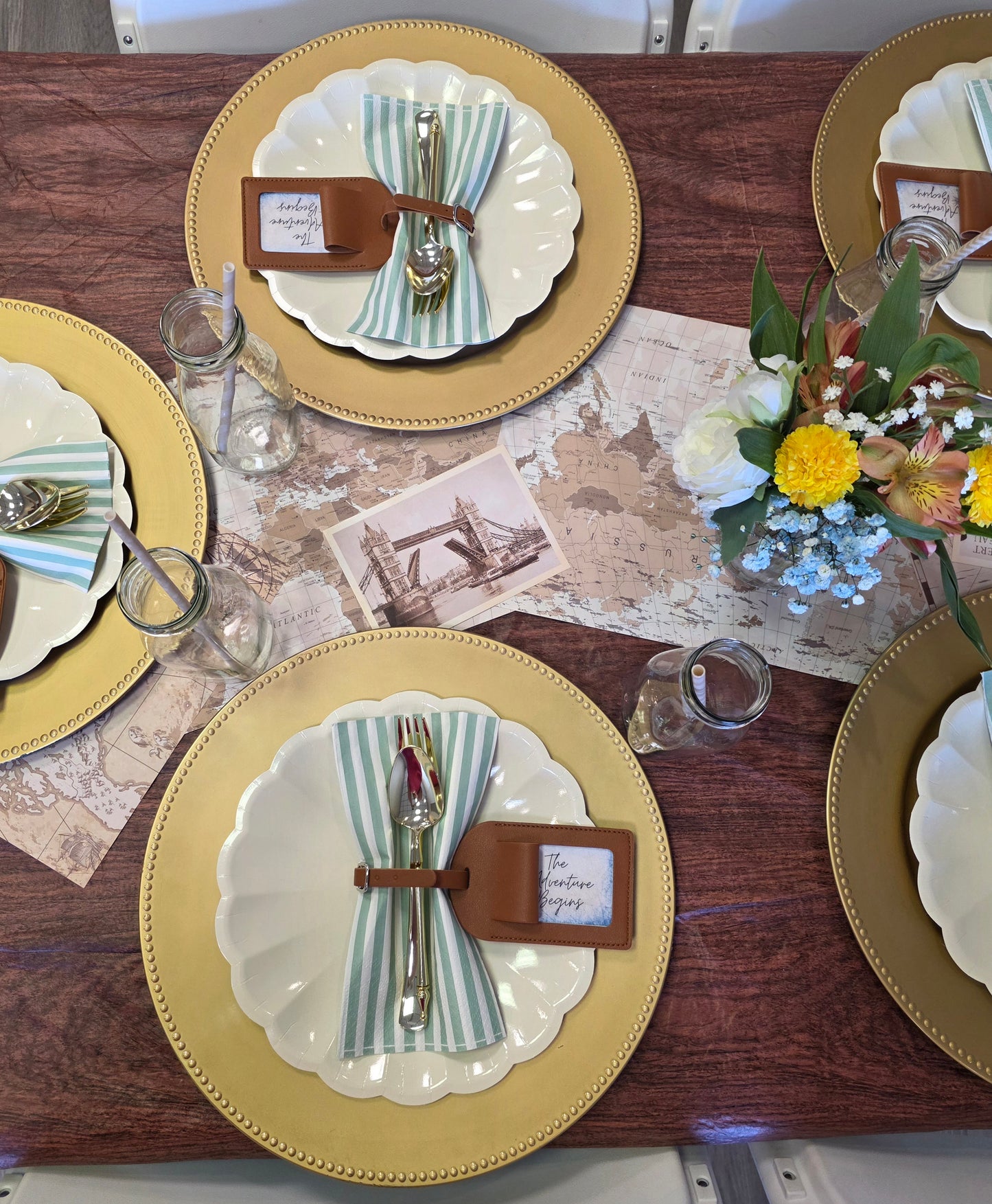 The Adventure Begins Baby Shower, Bridal Shower, Graduation Party