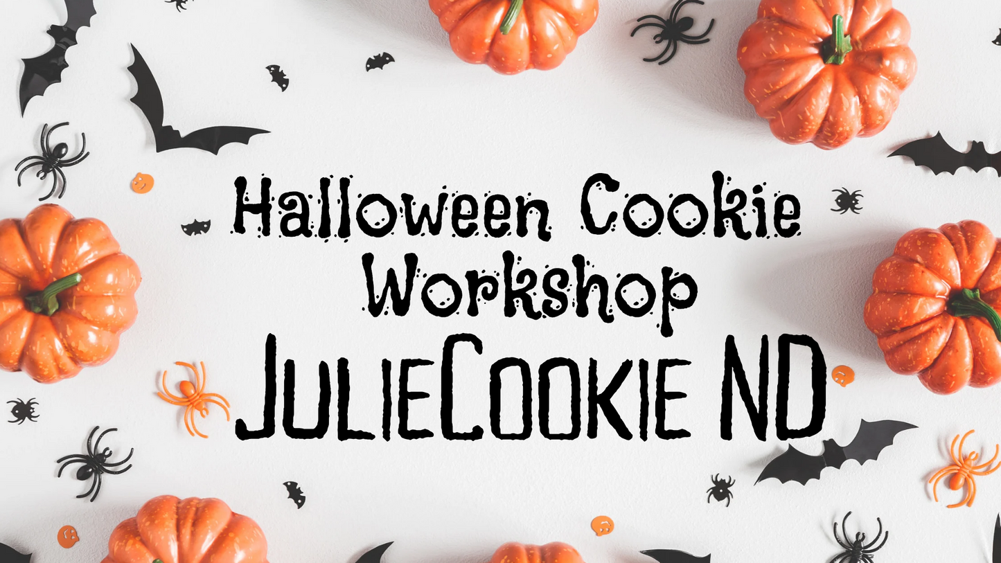 10/28 ๐ป๐Halloween Cookie Decorating Workshop- JulieCookie ๐๐ป
