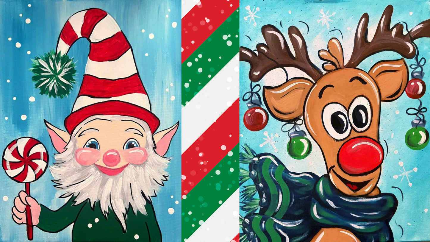 ๐โจ๏ธThe Great Elf vs Reindeer Paint Off ๐จ๐ฆ