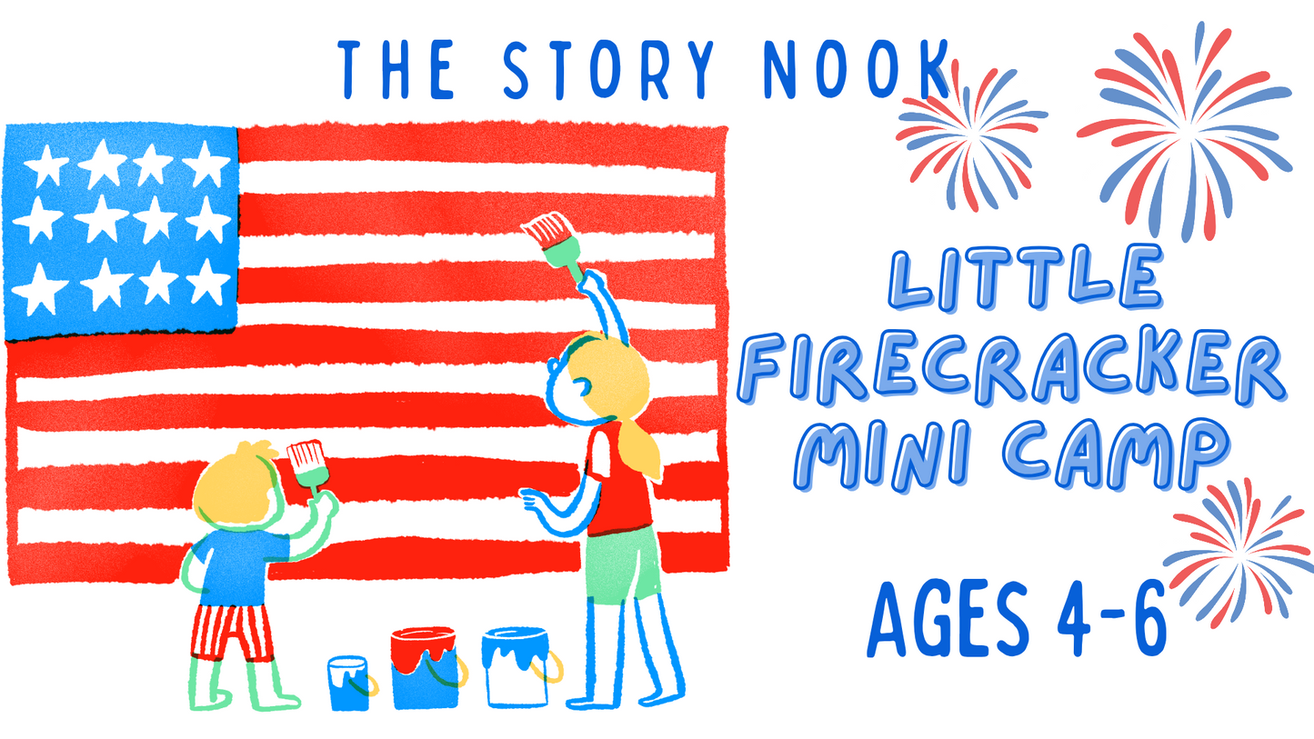 ❤️🤍💙 Little Firecrackers Mini Camp | Ages 4-6 💙🤍❤️