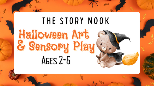 10/24 🎃👻 Halloween Art & Sensory Play- Ages 2-6 👻🎃
