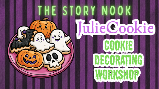 🎃👻 Halloween Cookie Decorating Workshop w/ JulieCookie 👻🎃