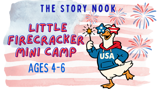 ❤️🤍💙 Little Firecrackers Mini Camp | Ages 4-6 💙🤍❤️