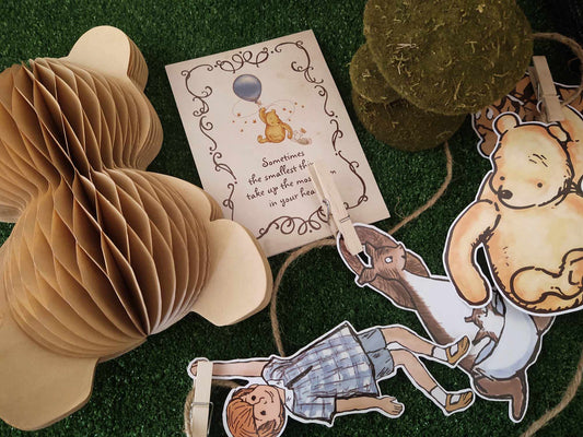 Vintage Winnie the Pooh Baby Shower or First Birthday
