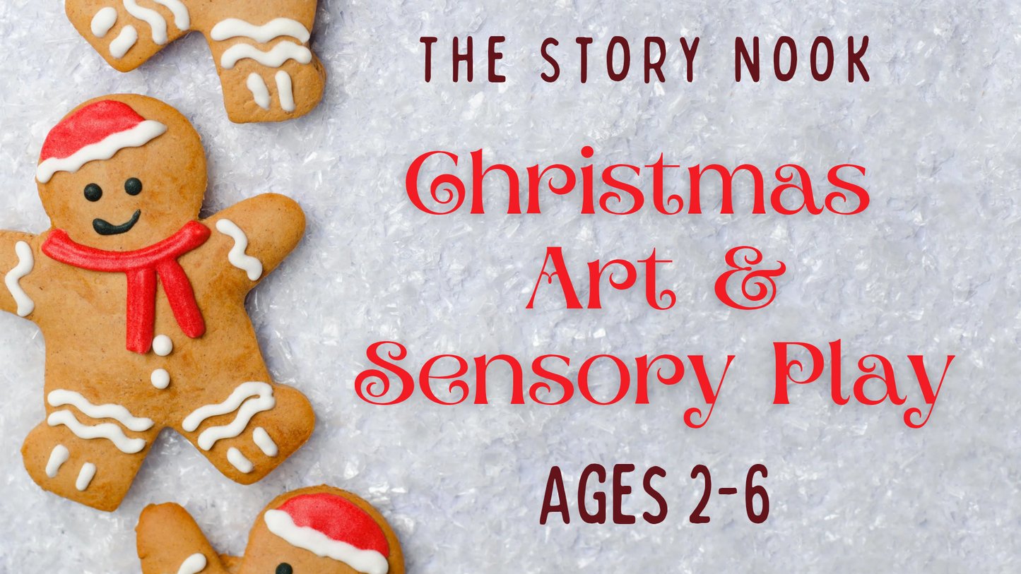 🎄🎅🏻 Christmas Art & Sensory Play: Ages 2-6 🎅🏻🎄